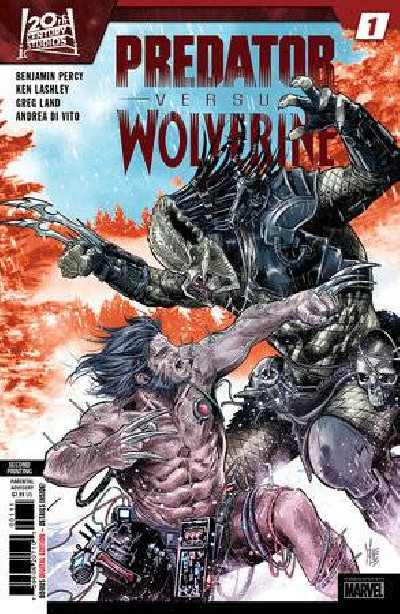 PREDATOR VS. WOLVERINE 1 2nd PRINTING