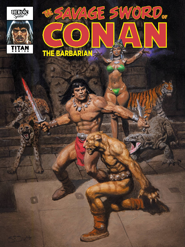 SAVAGE SWORD OF CONAN 7 CVR B JOYCE