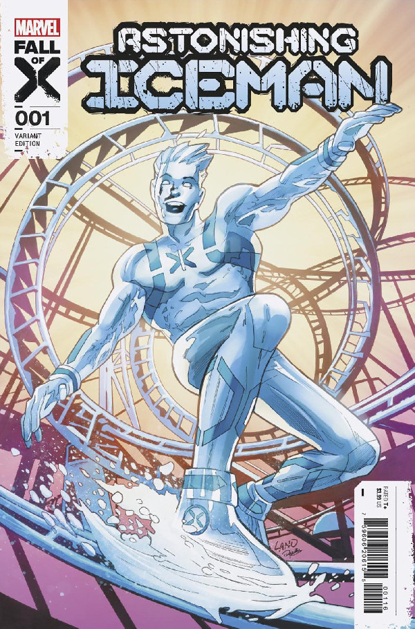 ASTONISHING ICEMAN 1 GREG LAND VARIANT