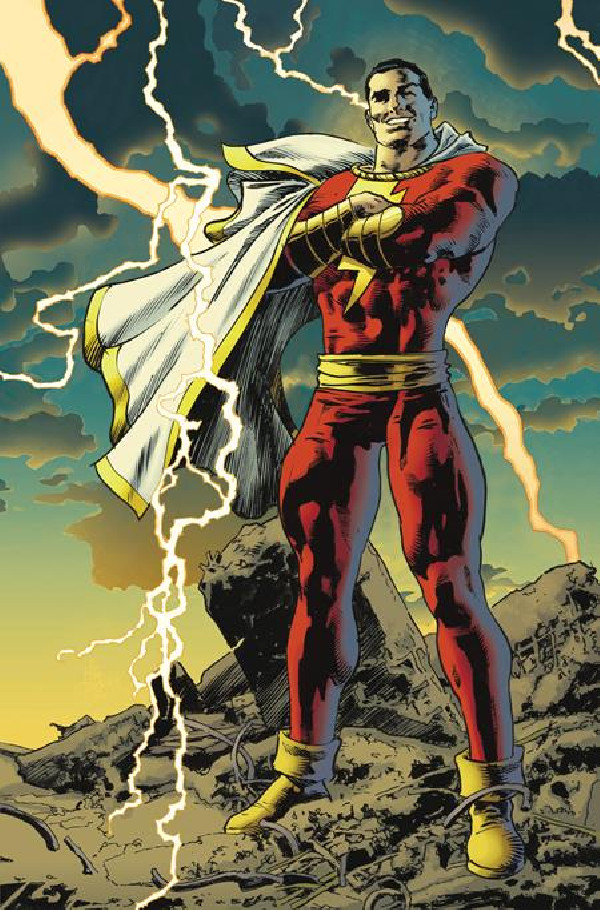 SHAZAM 1 CVR D MIKE DEODATO JR SPOT FOIL CARD STOCK VAR