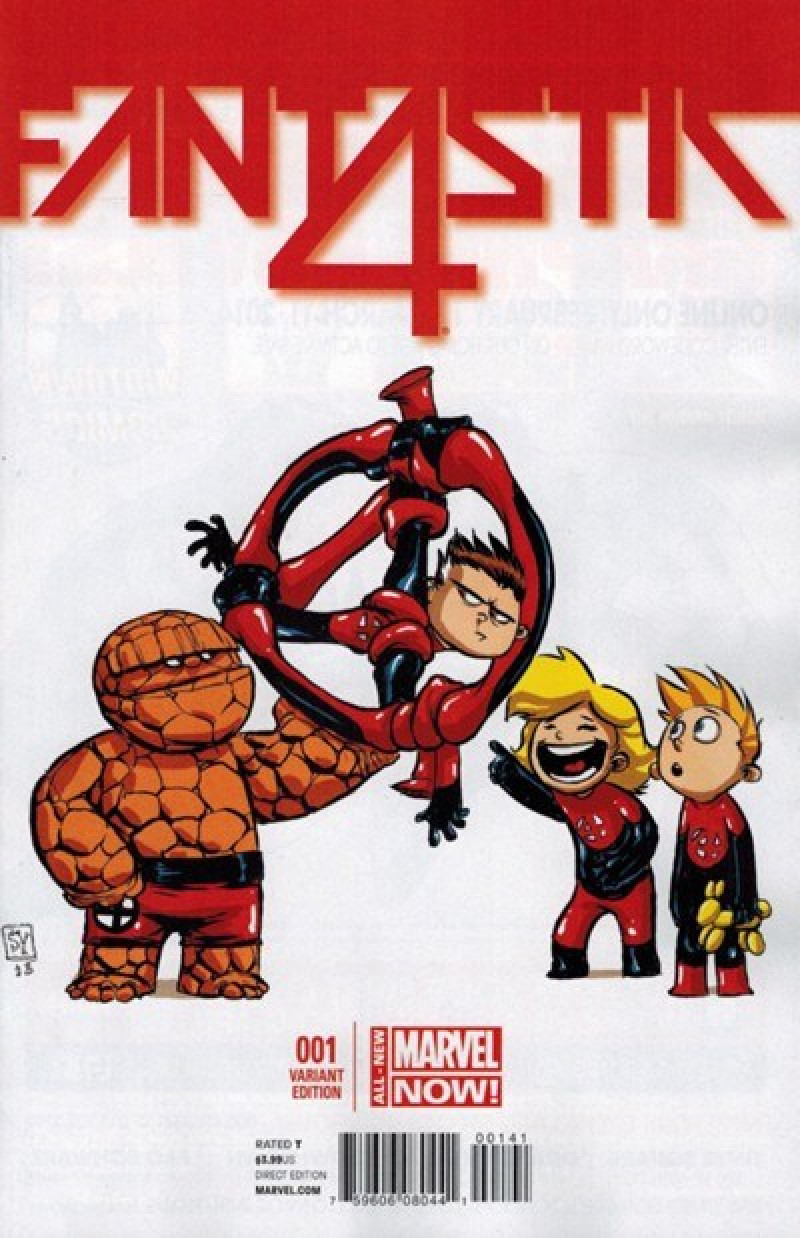 FANTASTIC FOUR 1 YOUNG VARIANT EDITION