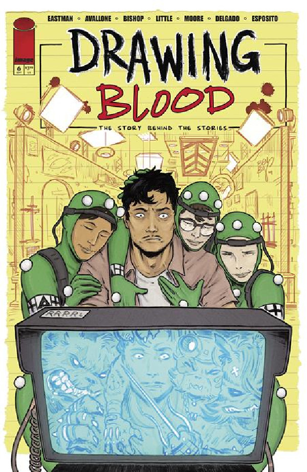 DRAWING BLOOD 6 (OF 12) CVR B BEN BISHOP VAR