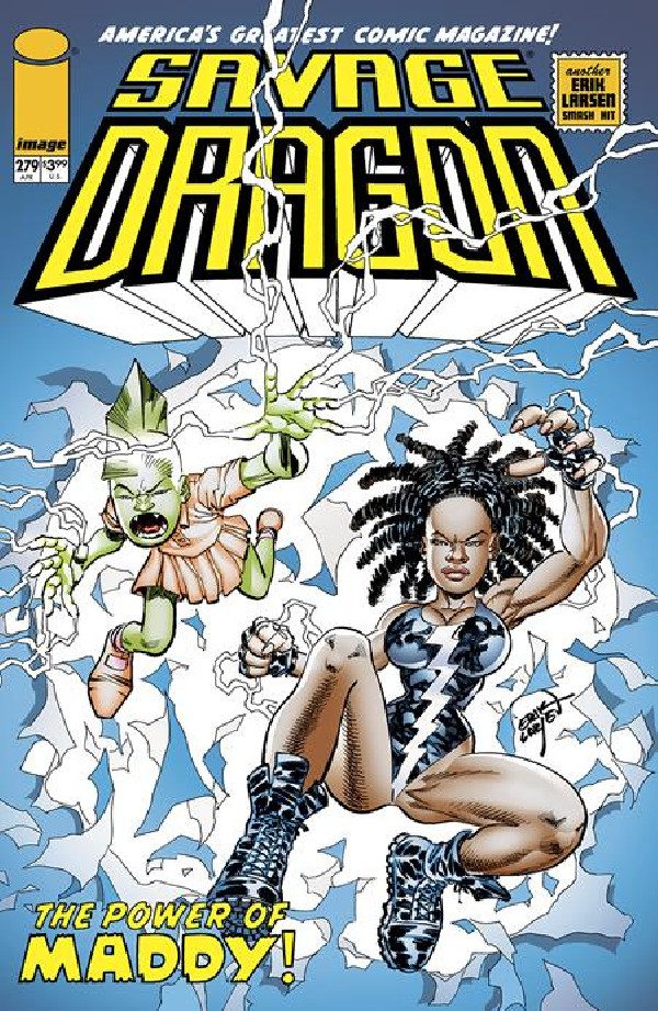 SAVAGE DRAGON 279 CVR A ERIK LARSEN