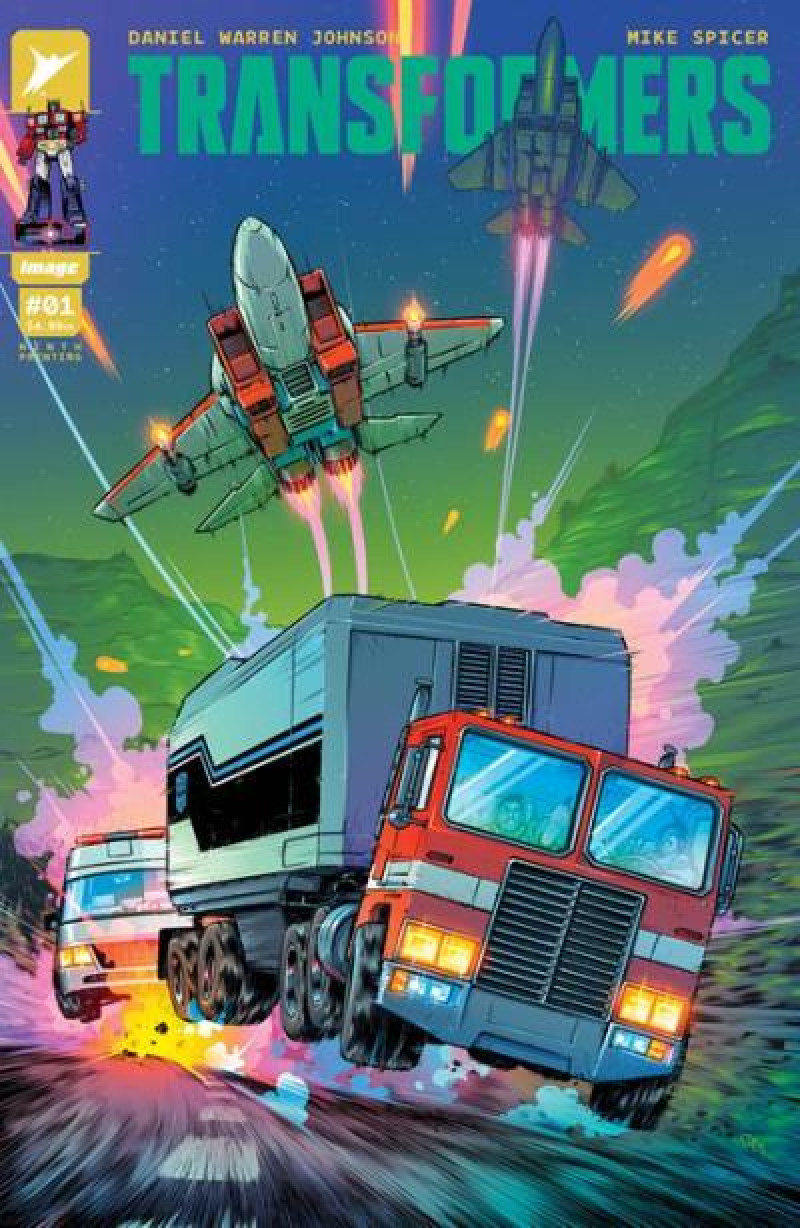 TRANSFORMERS 1 Pye Parr 9th PRINTING VARIANT