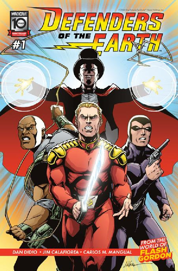 DEFENDERS OF THE EARTH 1Â (OF 8) CVRÂ AÂ JIM CALAFIORE