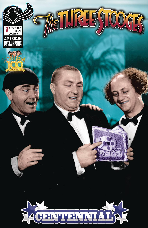 THREE STOOGES CENTENNIAL 1 CVR B PHOTO