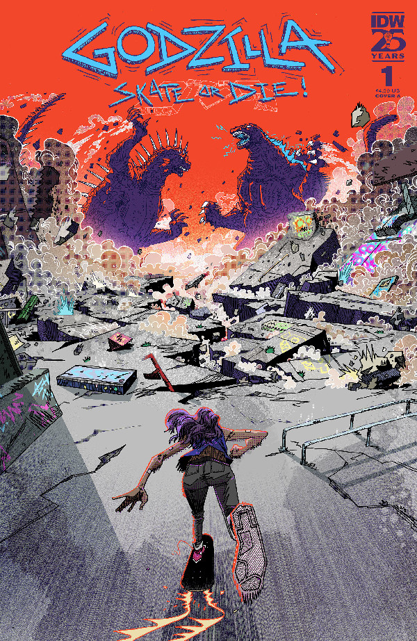 Godzilla: Skate or Die 3 Cover A (Joyce)