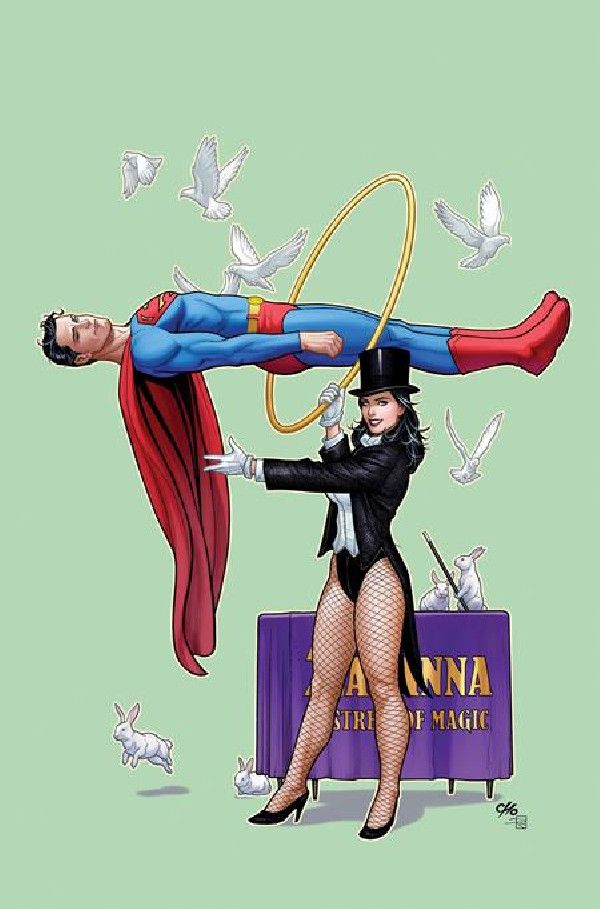 SUPERMAN 16 CVR C FRANK CHO CARD STOCK VAR (ABSOLUTE POWER)