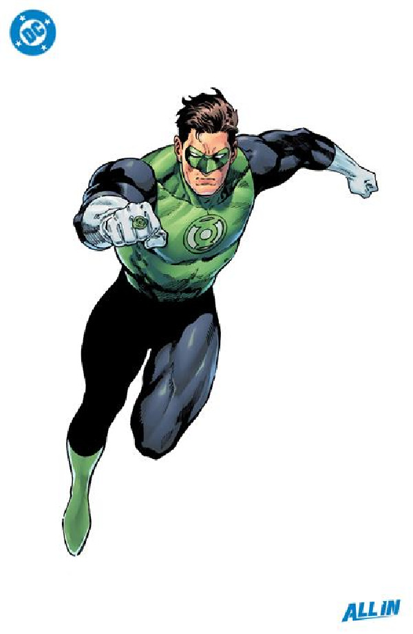 GREEN LANTERN 16 CVR D DANIEL SAMPERE ALL IN FOIL VAR