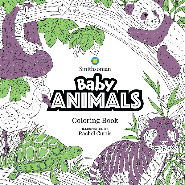 Baby Animals: A Smithsonian Coloring Book