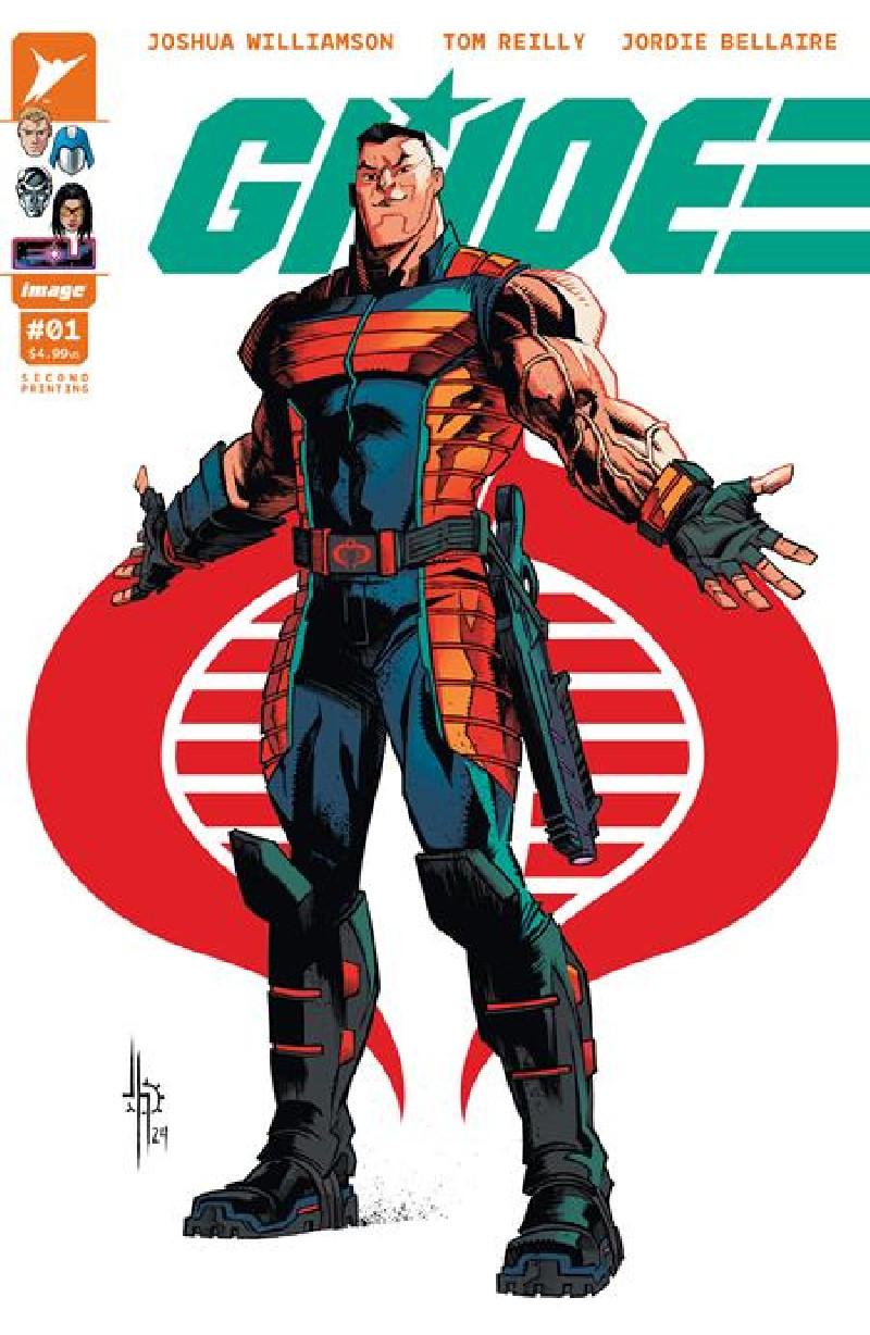 GI JOE 1 2nd PRINTING CVR B