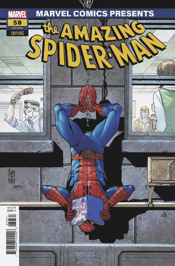 AMAZING SPIDER-MAN 58 GIUSEPPE CAMUNCOLI MARVEL COMICS PRESENTS VARIANT