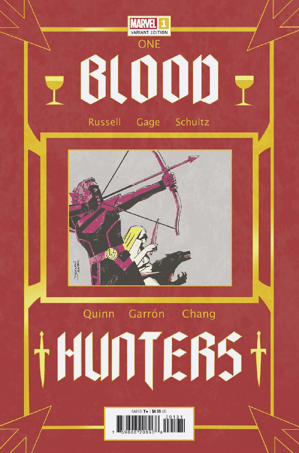 BLOOD HUNTERS 1 TBD ARTIST BOOK COVER VARIANT [BH]