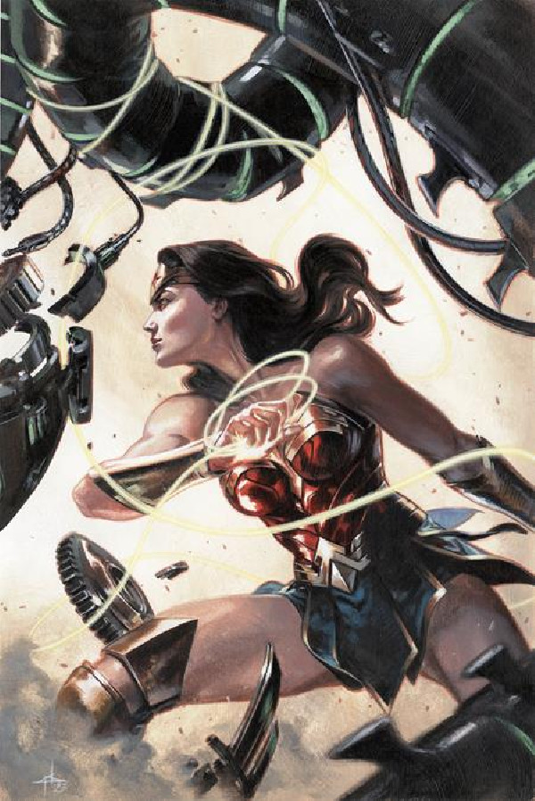 WONDER WOMAN 2 CVR D GABRIELE DELL OTTO ARTIST SPOTLIGHT CARD STOCK VAR