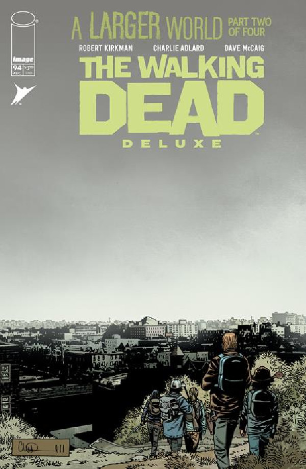 WALKING DEAD DELUXE 94 CVR B CHARLIE ADLARD & DAVE MCCAIG VAR