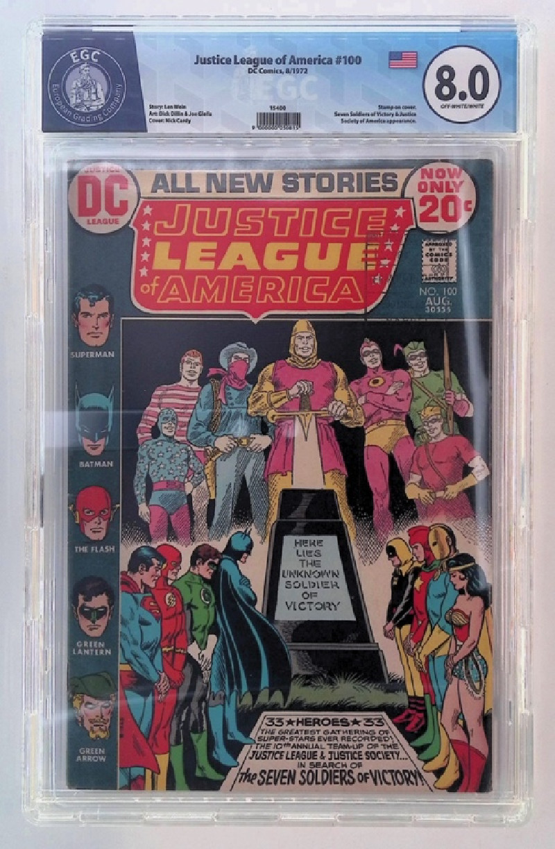 JUSTICE LEAGUE OF AMERICA 100