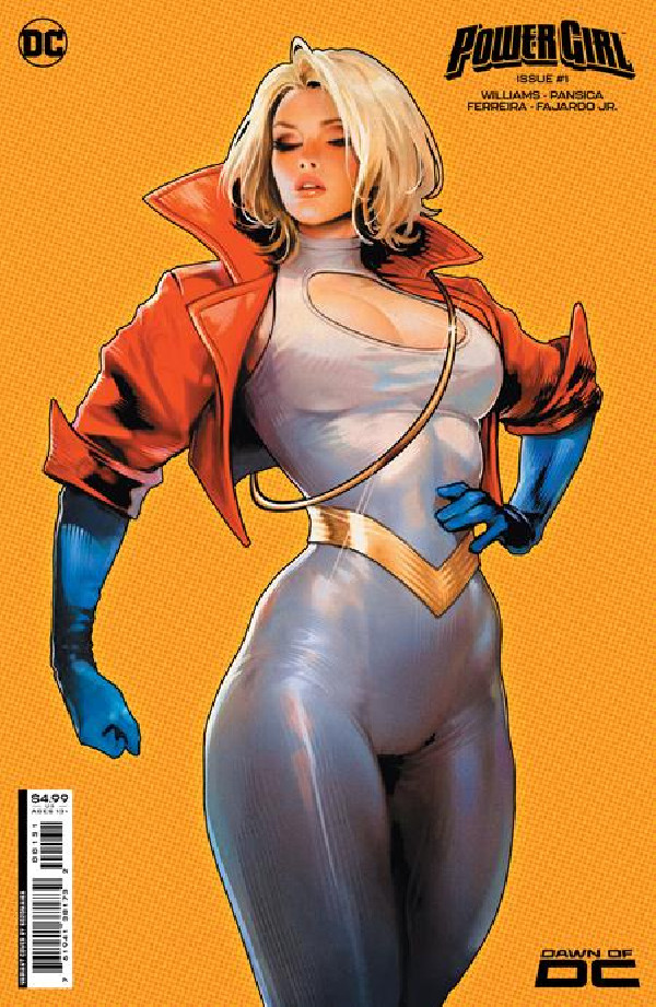 POWER GIRL 1 CVR C SOZOMAIKA CARD STOCK VAR