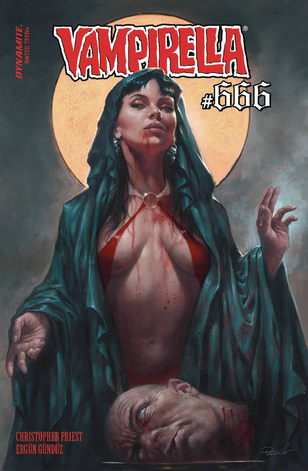 VAMPIRELLA 666 PARILLO FOIL PRIEST & BARRUCCI SGN DE EXC (N