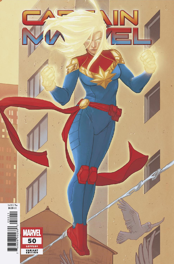 CAPTAIN MARVEL 50 ELENA CASAGRANDE WOMEN OF MARVEL VARIANT