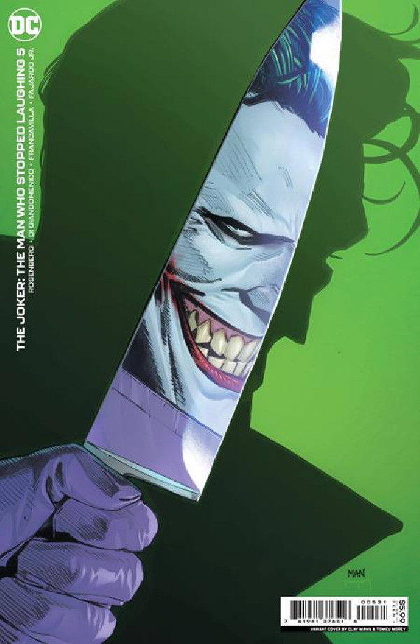 JOKER THE MAN WHO STOPPED LAUGHING 5 CVR C CLAY MANN VAR