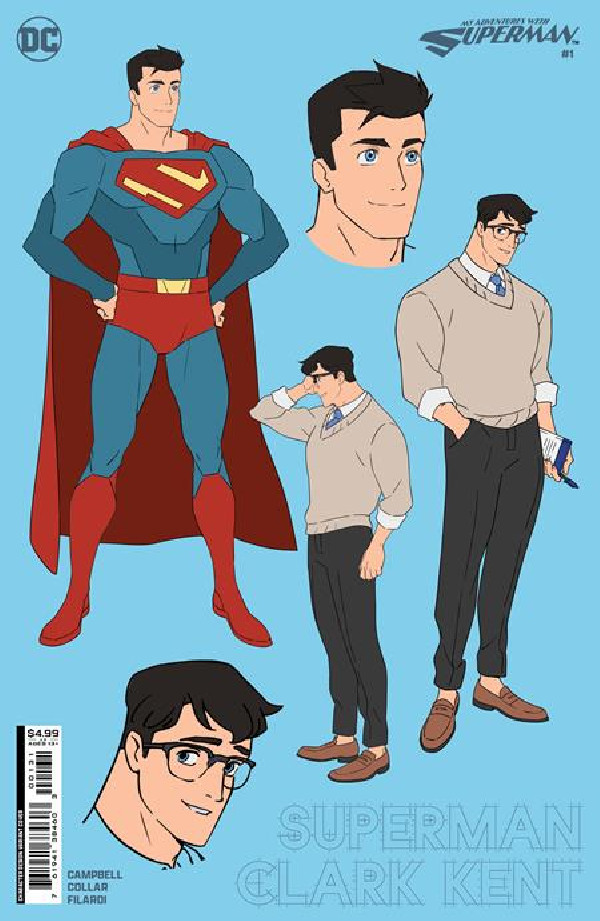 MY ADVENTURES WITH SUPERMAN 1 (OF 6) CVR C RILEY ROSSMO CARD STOCK VAR