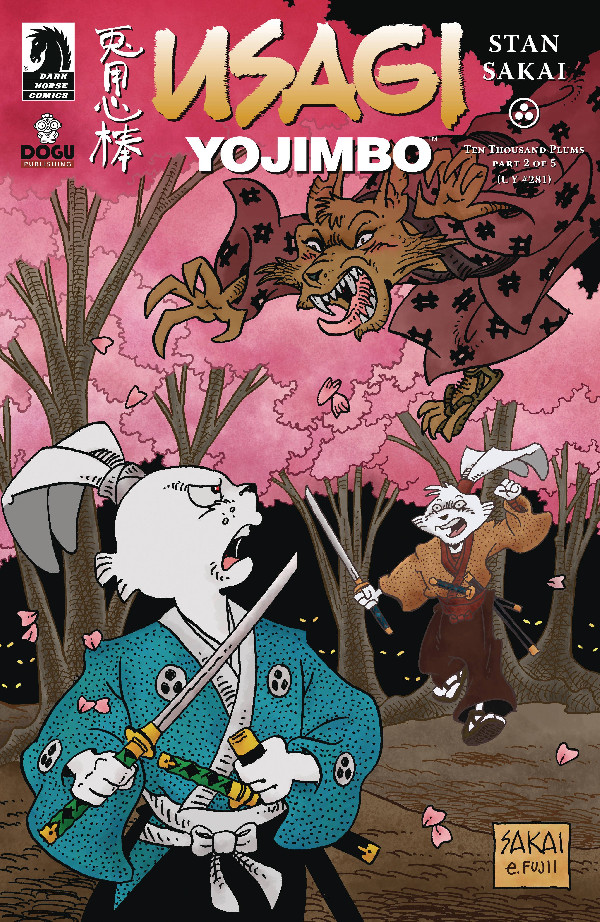 USAGI YOJIMBO TEN THOUSAND PLUMS 2 CVR A SAKAI