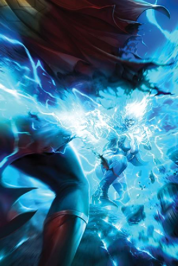 SUPERMAN 1 CVR I FRANCESCO MATTINA CARD STOCK VAR