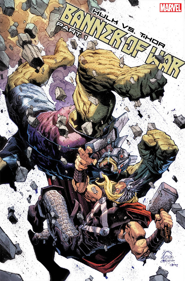 HULK VS THOR BANNER WAR ALPHA 1 STEGMAN VARIANT