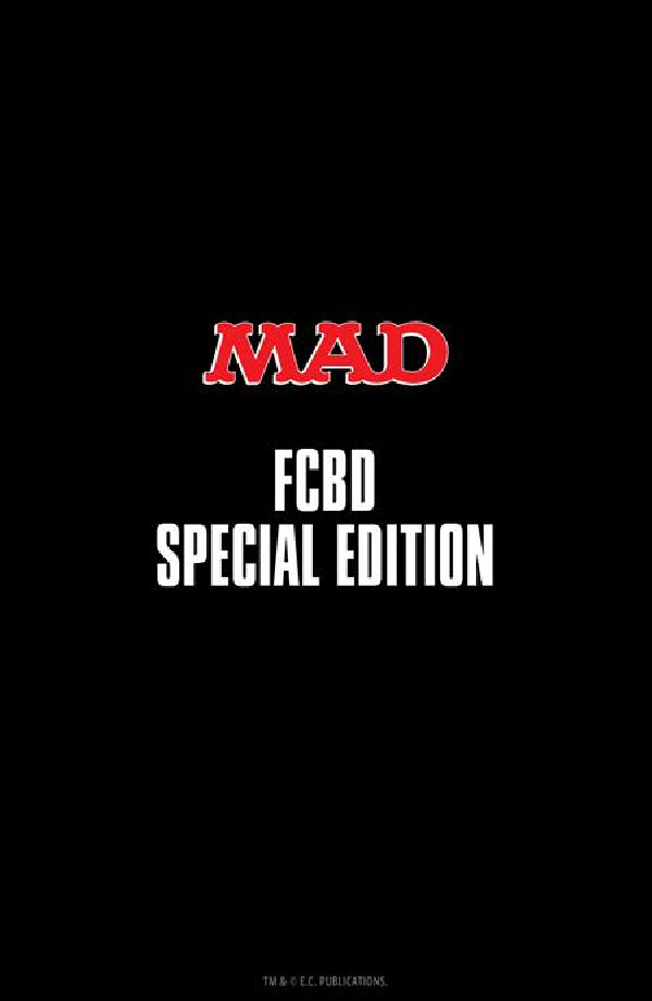 FCBD 2024 - DC COMICS - MAD MAGAZINE SPECIAL EDITION