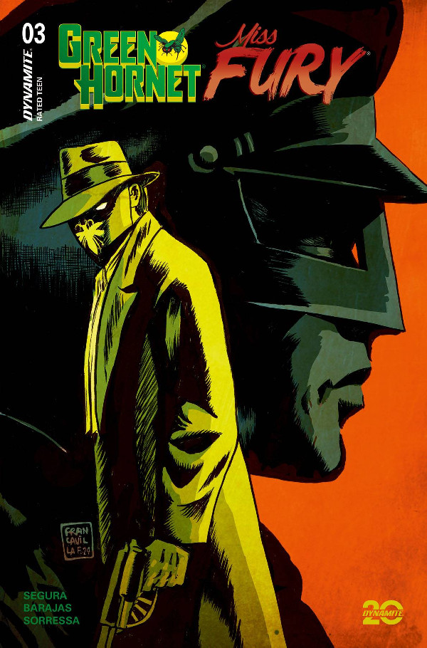 GREEN HORNET MISS FURY 3 CVR A FRANCAVILLA