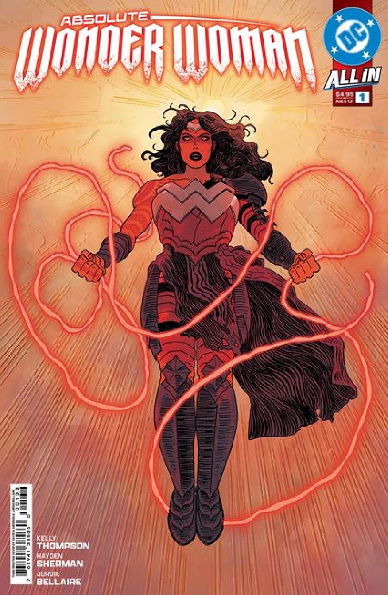 ABSOLUTE WONDER WOMAN 1 3rd PRINTING CVR A HAYDEN SHERMAN