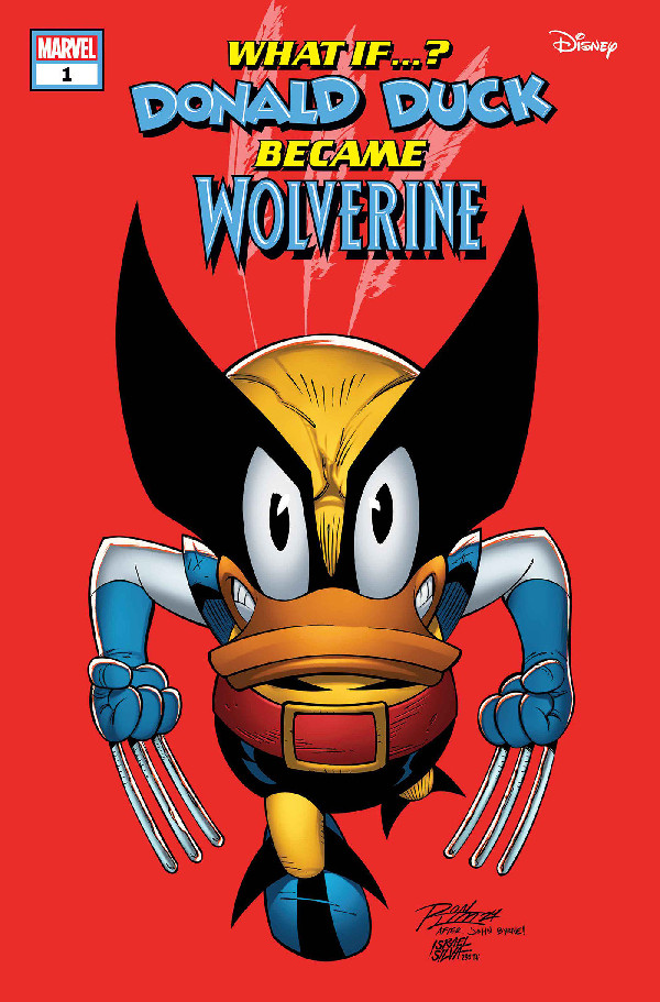 MARVEL & DISNEY: WHAT IF...? DONALD DUCK BECAME WOLVERINE 1 RON LIM VARIANT