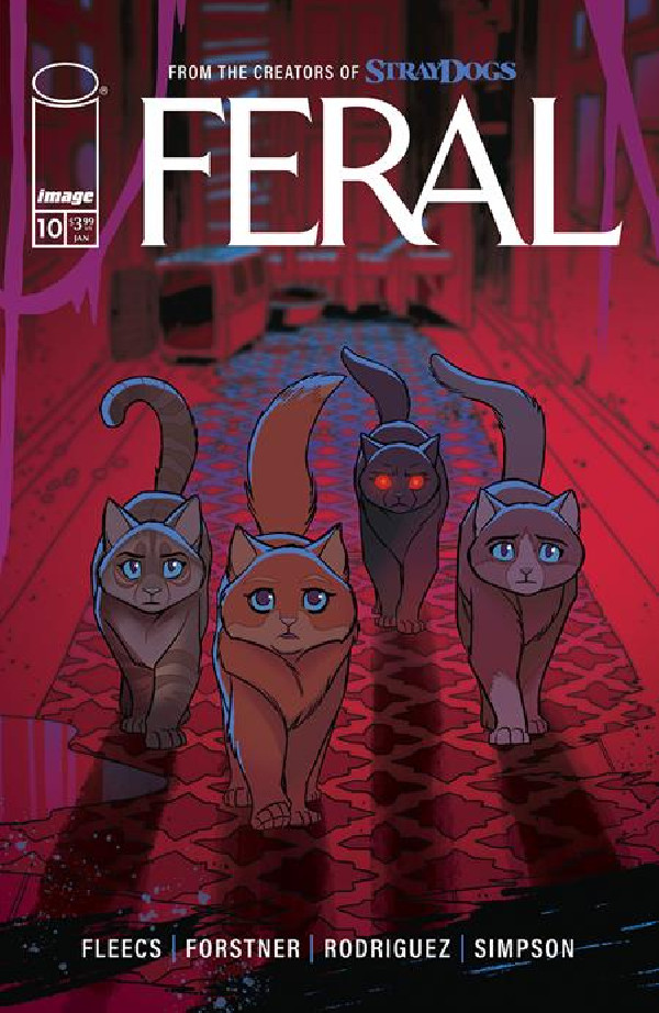 FERAL 10 CVR A TONY FLEECS & TRISH FORSTNER