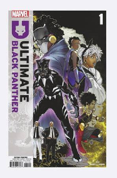 ULTIMATE BLACK PANTHER 1 R.B. SILVA 2nd PRINTING VARIANT