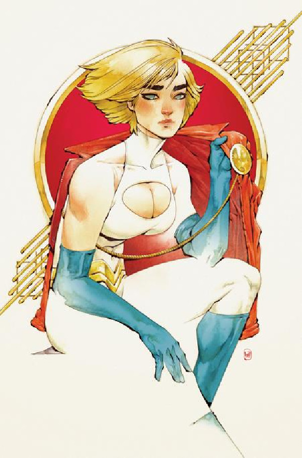 POWER GIRL 13 CVR B CHUMA HILL CARD STOCK VAR