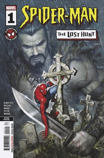 SPIDER-MAN: THE LOST HUNT 1 2nd PRINTING