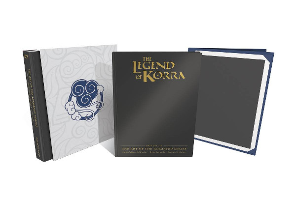 LEGEND KORRA ART ANIMATED AIR HC DLX 2ND ED 01