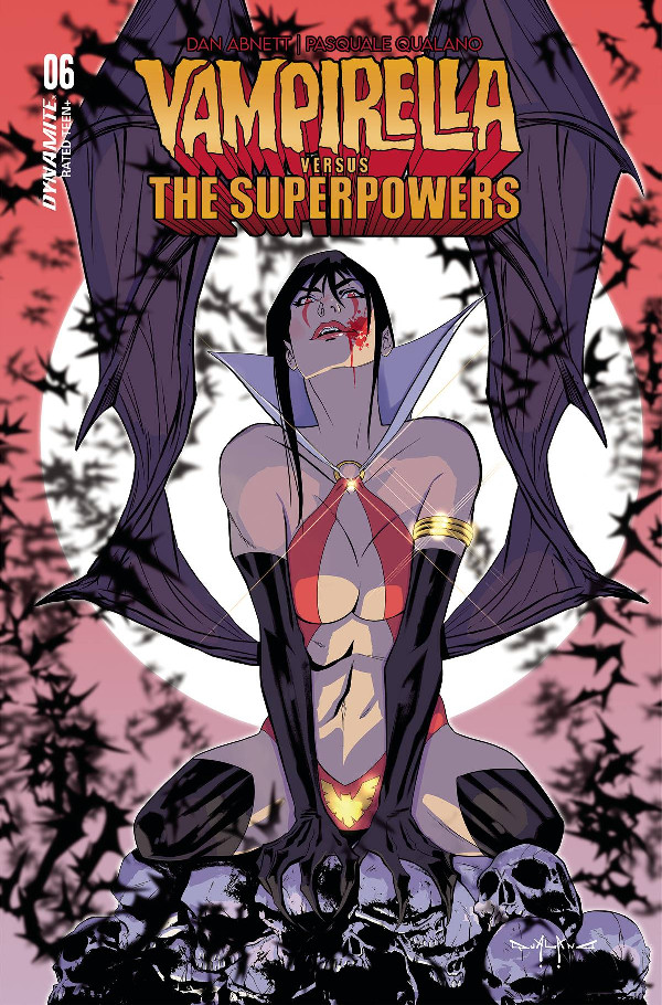 VAMPIRELLA VS SUPERPOWERS 6 CVR E QUALANO