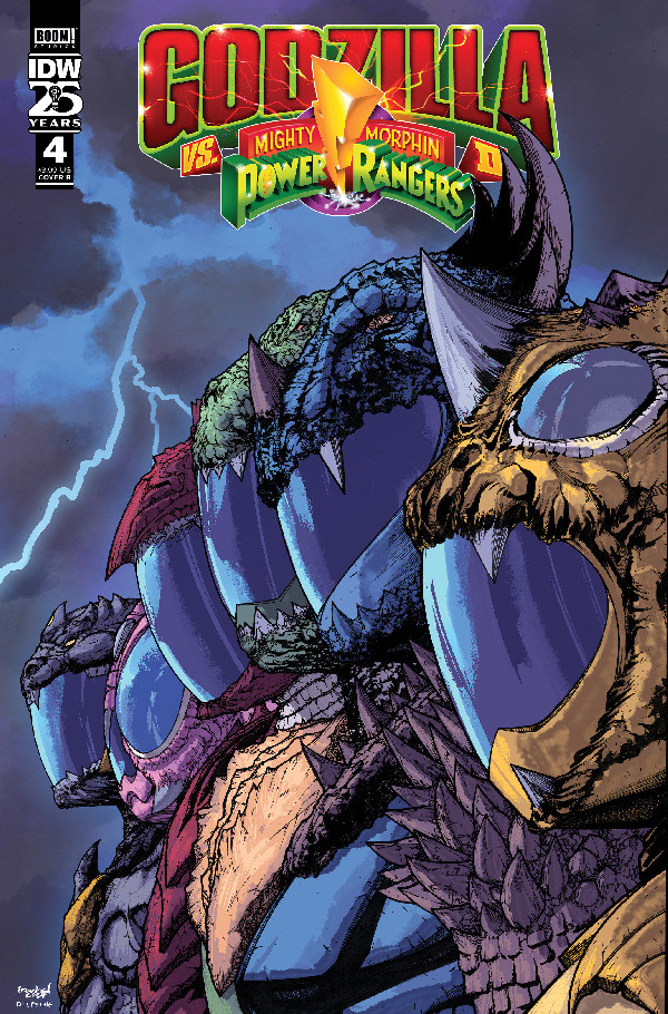 Godzilla Vs. The Mighty Morphin Power Rangers II 4 Variant B (Sanchez)