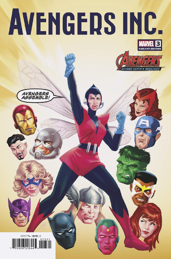 AVENGERS INC. 3 RON SALA AVENGERS 60TH VARIANT