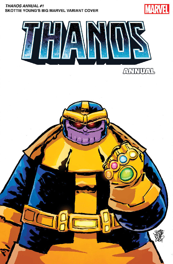 THANOS ANNUAL 1 SKOTTIE YOUNG'S BIG MARVEL VARIANT [IW]