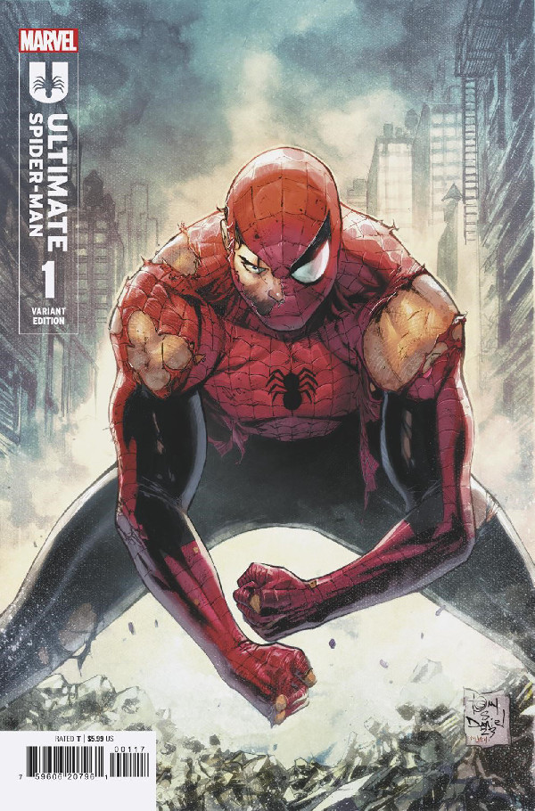 ULTIMATE SPIDER-MAN 1 TONY DANIEL VARIANT