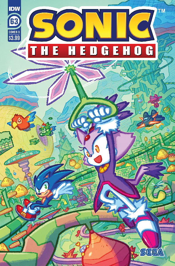Sonic the Hedgehog #63 Variant B (Graham)