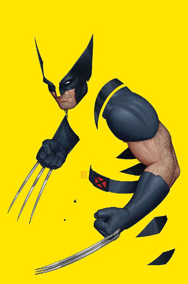 WOLVERINE 1 JOHN TYLER CHRISTOPHER NEGATIVE SPACE VARIANT