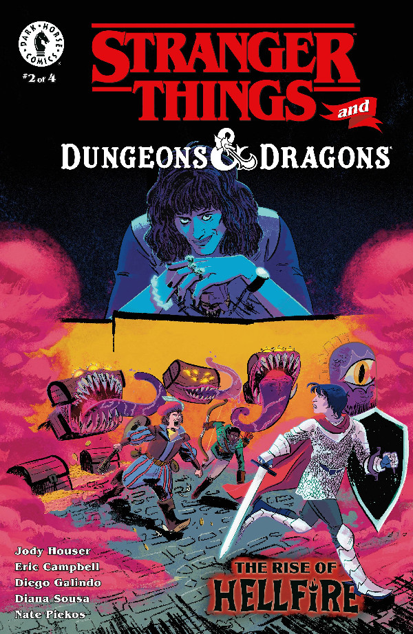 STRANGER THINGS D&D RISE OF HELLFIRE 2 CVR C KNIGHT