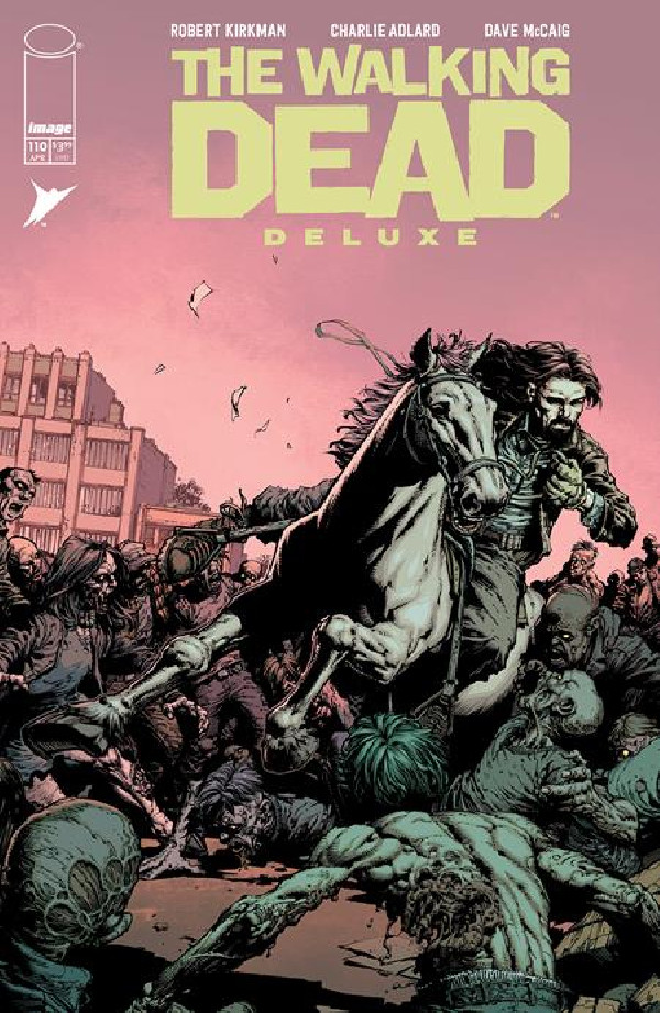 WALKING DEAD DELUXE 110 CVR A DAVID FINCH & DAVE MCCAIG