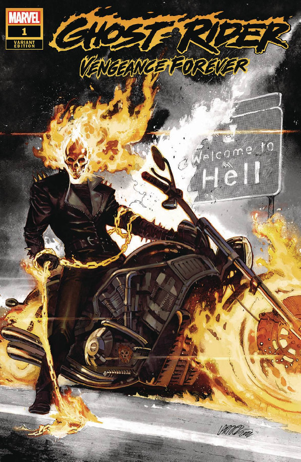 GHOST RIDER: VENGEANCE FOREVER 1 DIAMOND VARIANT LIMITED TO 4000