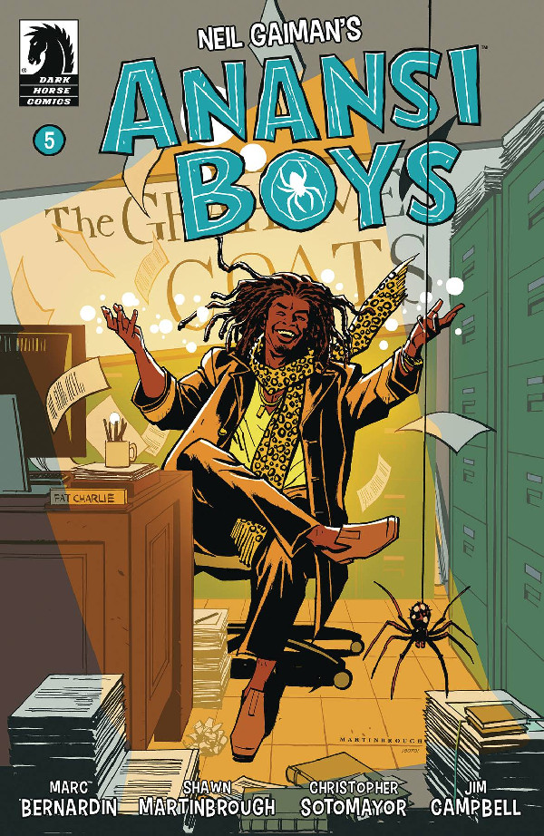 ANANSI BOYS I 5 CVR B MARTINBROUGH