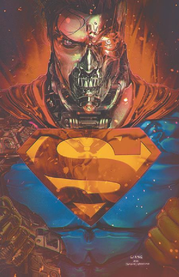 RETURN OF SUPERMAN 30TH ANNIVERSARY SPECIAL 1 (ONE SHOT) CVR B JOHN GIANG CYBORG SUPERMAN DIE-CUT VAR