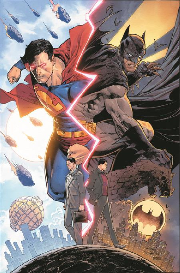 BATMAN SUPERMAN WORLDS FINEST 19 CVR B TONY S DANIEL & ALEJANDRO SANCHEZ CARD STOCK VAR